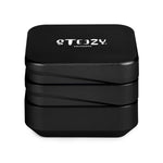 STEEZY® STEEZY® 4+1 | High Class Grinder | 63mm | 4-teiliger Grinder | quadratisch | CNC-gefräste Aluminiumlegierung | Neodym Magnetverschluss | Inklusive Pinsel & Klopfband "Black Beauty" – Individueller Grinder kaufen | Alternative zu NV Grinder