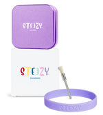 STEEZY® STEEZY® Classic | High Class Grinder | 63mm | 2-teiliger Grinder | quadratisch | CNC-gefräste Aluminiumlegierung | Neodym Magnetverschluss | Inklusive Pinsel & Klopfband "Purple Rose" – Individueller Grinder kaufen | Alternative zu NV Grinder