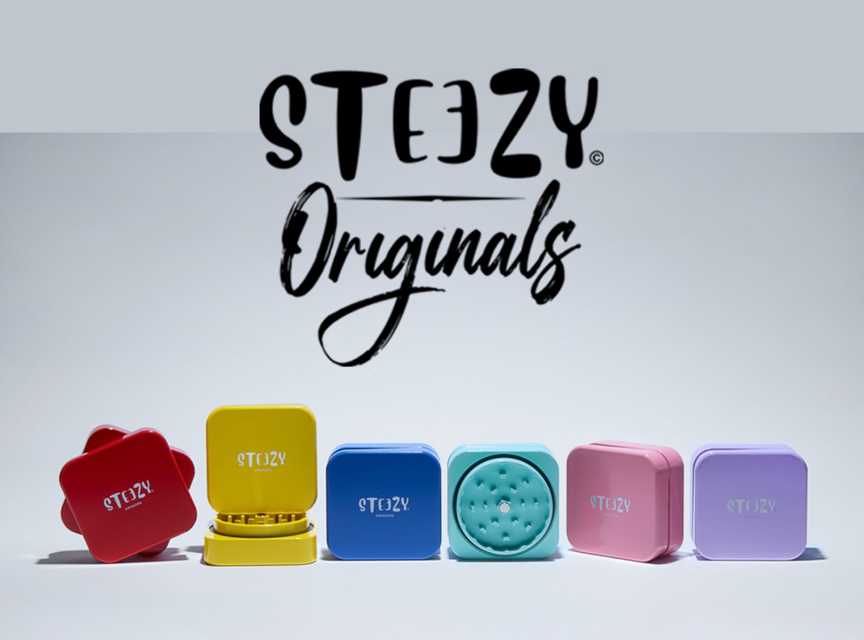 STEEZY Originals: Keramik Grinder in vielen Farben